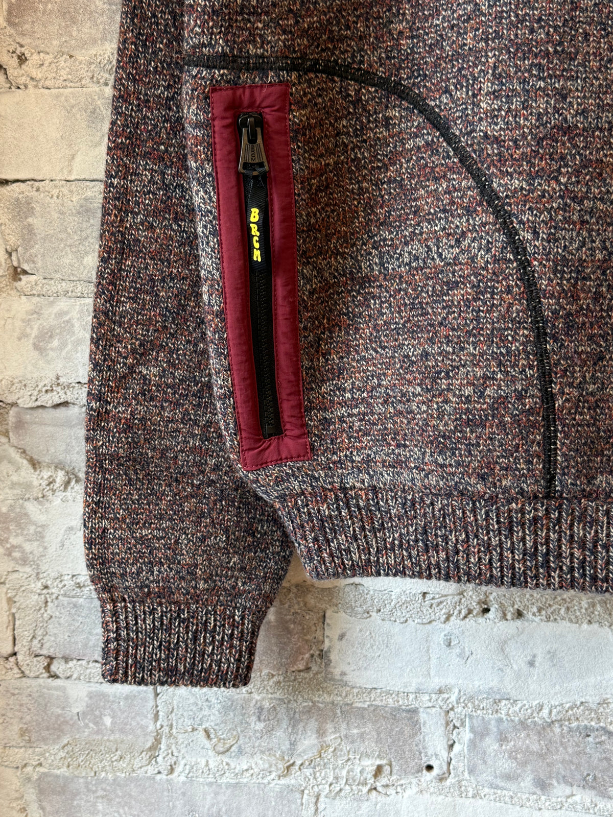 Big Rock Candy Mountaineering Metanoia Sweater - Passion Fruit Dark Slate Gray