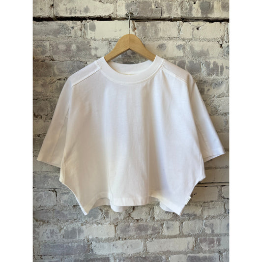 Relaxed Organic Cotton T-Shirt - White - DUNE + SALT