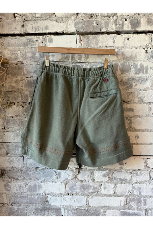 Heavyweight Gym Class Shorts - Pond Green - DUNE + SALT