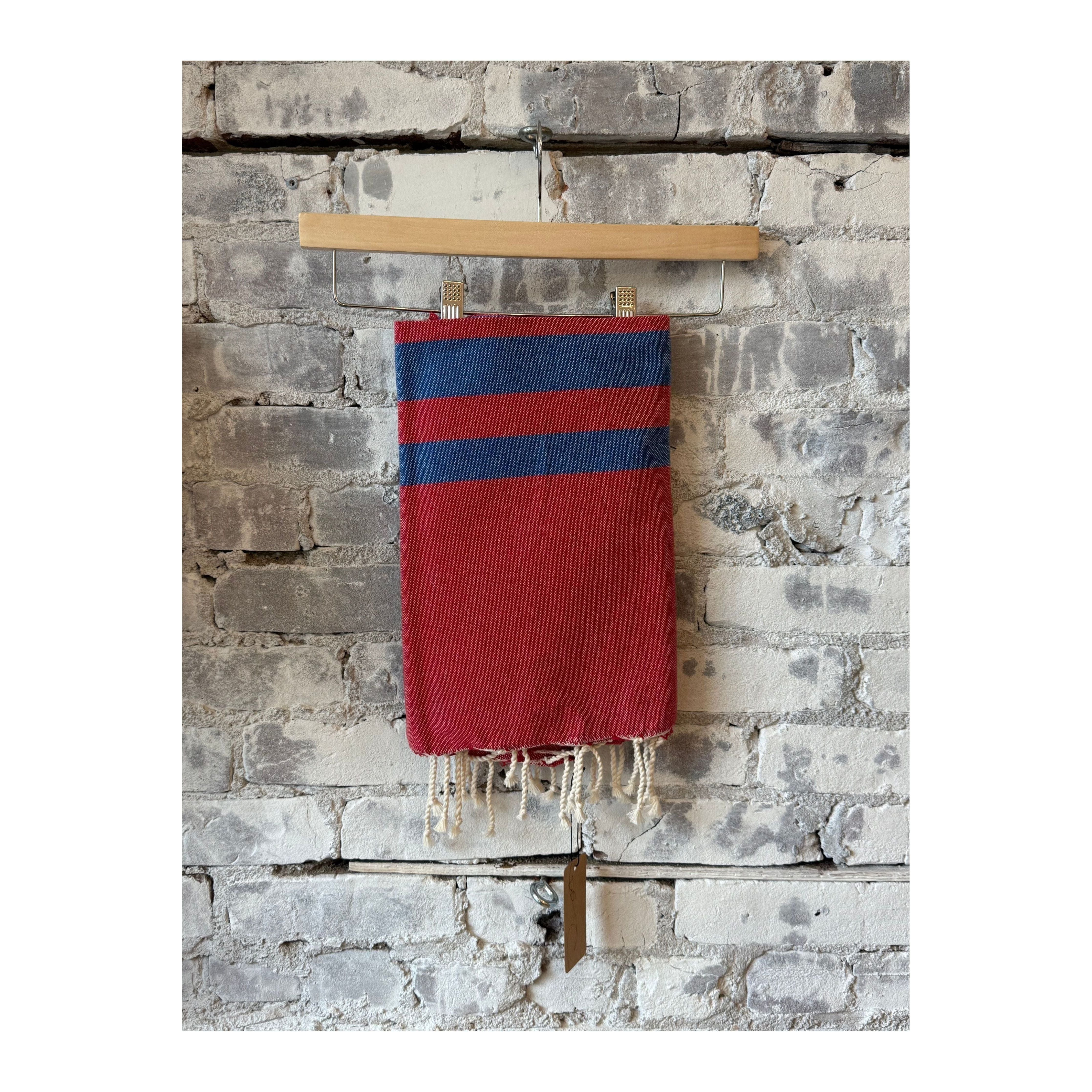 Turkish Beach Towel - Classic Americana - Thumbnail 4