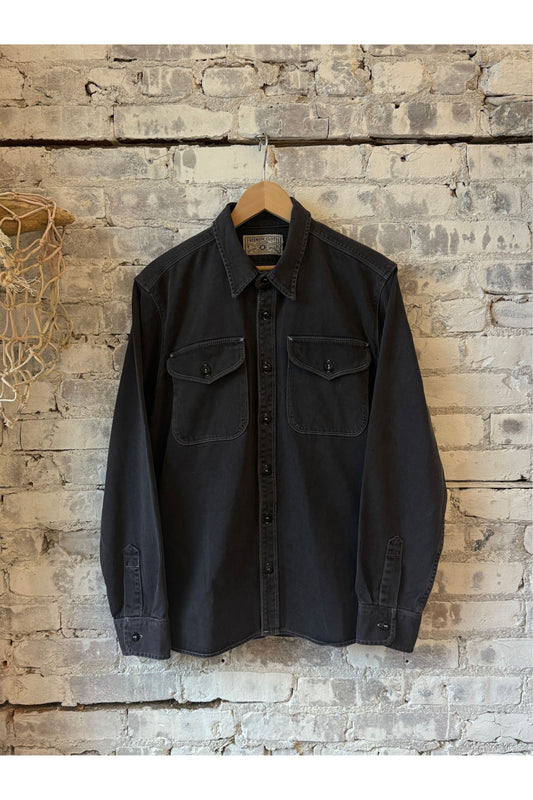 Utility Twill Shirt - Charcoal - DUNE + SALT