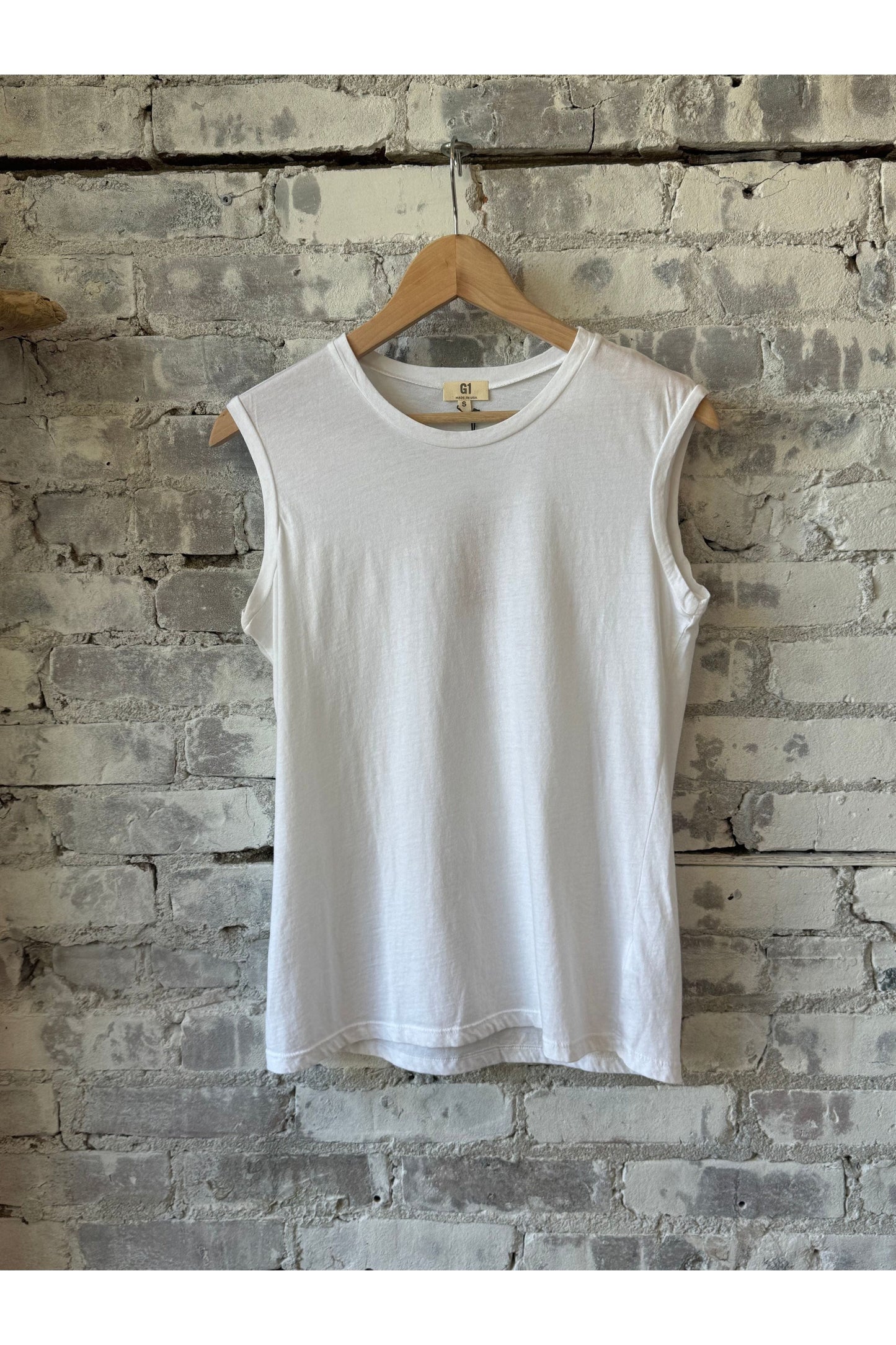 Muscle Tank - White - DUNE + SALT