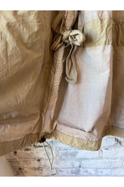 Cotton Twill Typewriter Parka - Beige - DUNE + SALT