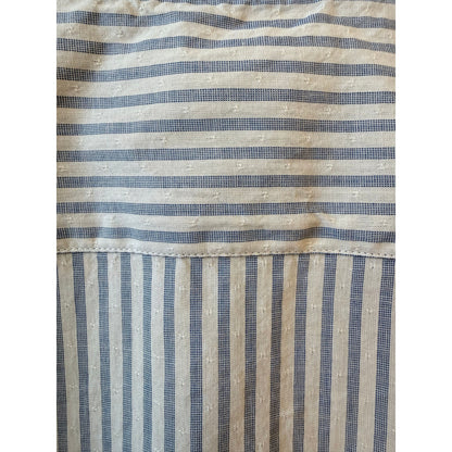 Paul Woven Shirt - Cream/Blue - DUNE + SALT