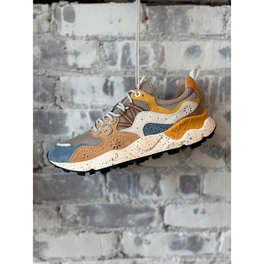 Yamano 3 Sneaker - Azure/Stone/Orange - DUNE + SALT