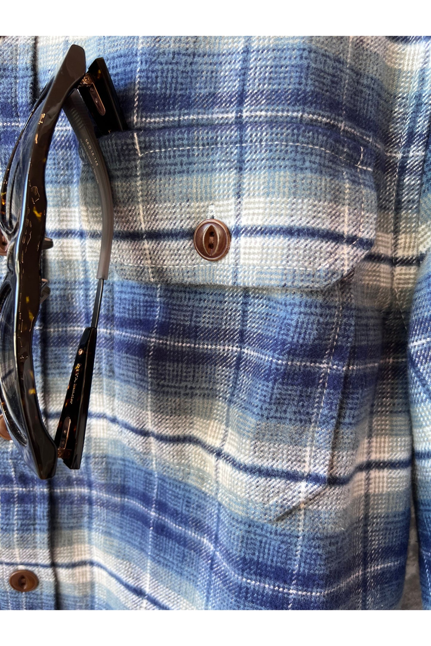 Utility Winter Flannel - Storm Blue - DUNE + SALT