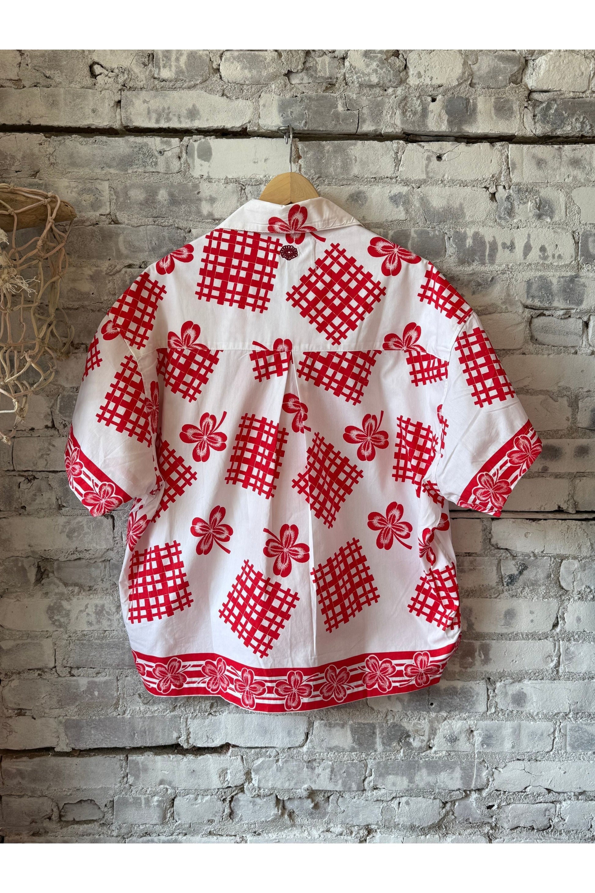 Picnic Cloth Shirt - Red - DUNE + SALT