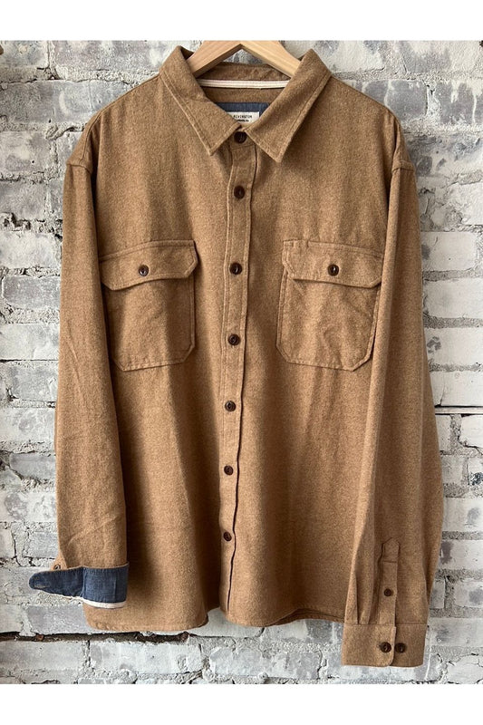 Utility Flannel - Camel - DUNE + SALT