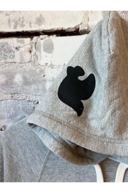 BASICGOODNESS Light-Terry/Fluff Hoodie - Heatheryumm