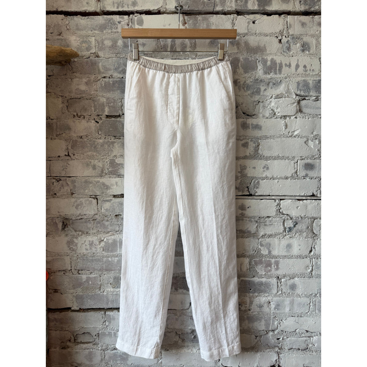 Hartford Women's Pirol Woven Pant - White Dark Gray