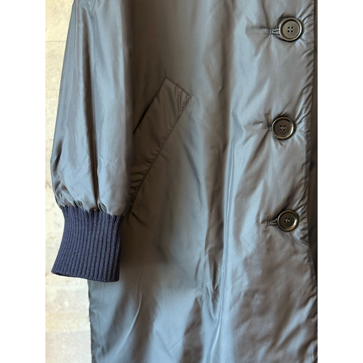 Aspesi Kimono Coat - Navy Dim Gray