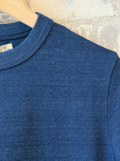 Supple Authentic Jersey Cotton Women's T-Shirt - Indigo - DUNE + SALT