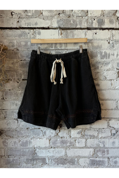 Heavyweight Gym Class Shorts - Washed Black - DUNE + SALT