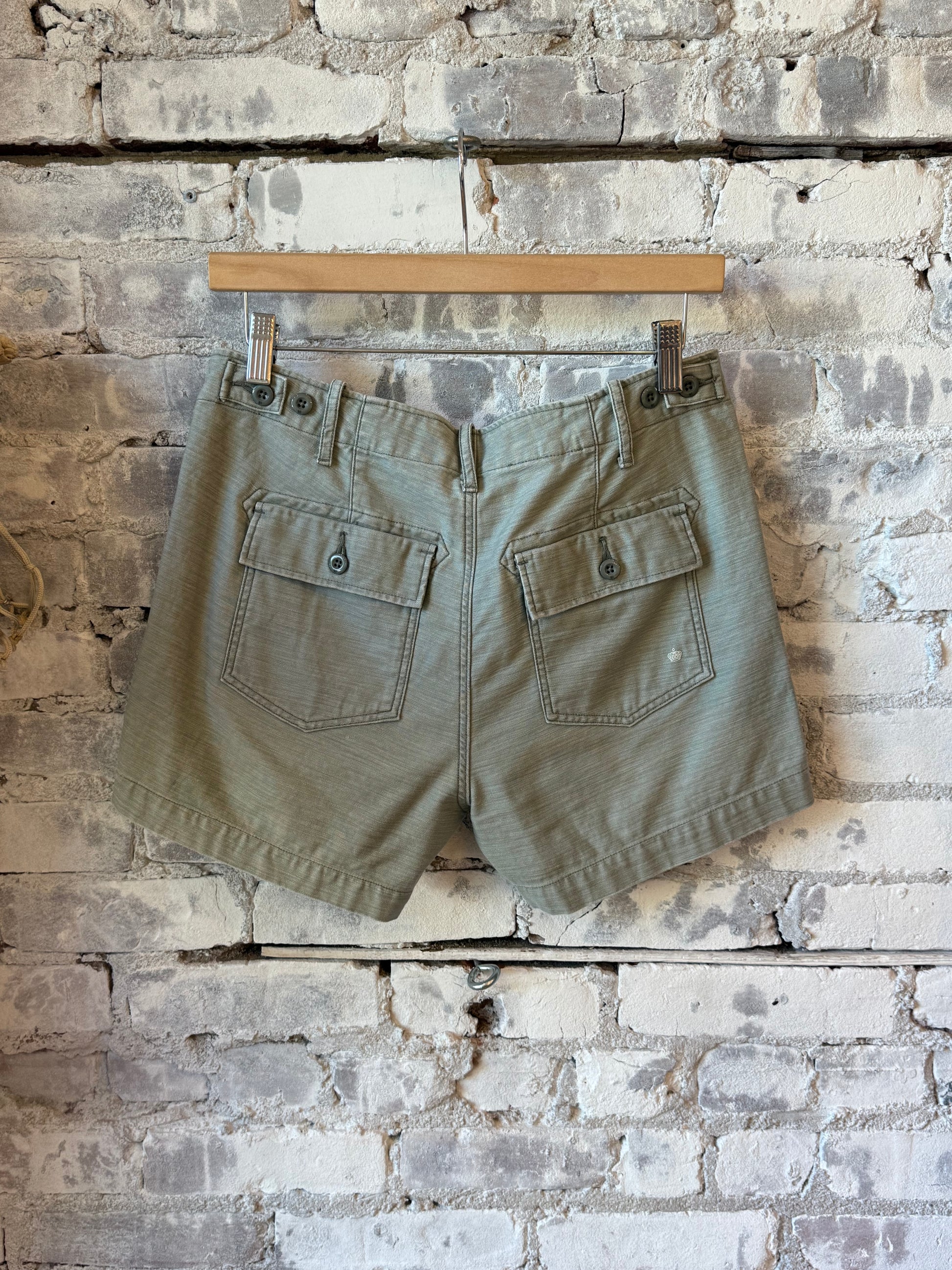 G1 Women's Surplus Short Shorts - Sage Dim Gray