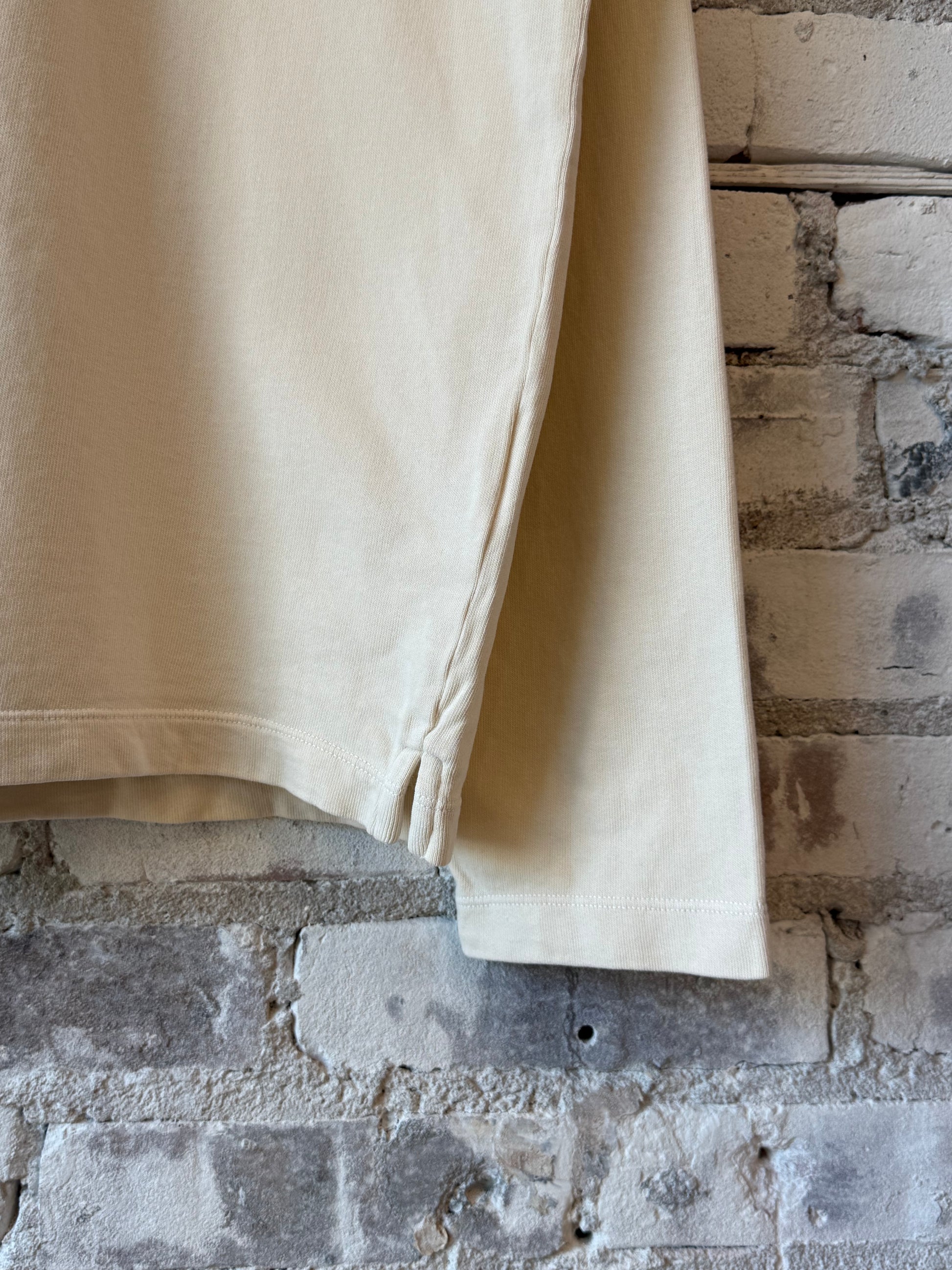 Light Fleece Rugby Knitted Polo - Stone - DUNE + SALT