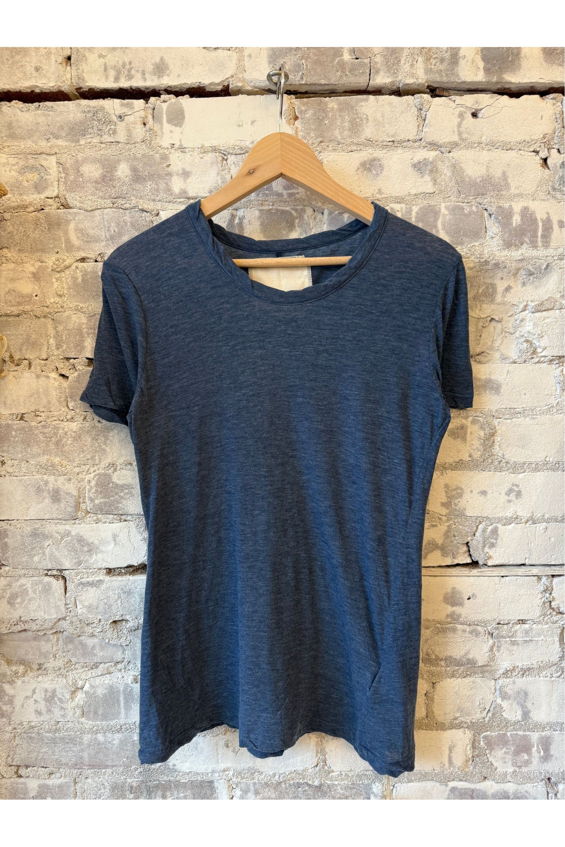 Hi-Soft Jersey SS Crew T-Shirt - Navy - DUNE + SALT