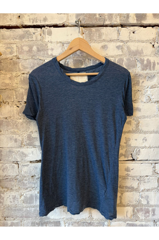 Hi-Soft Jersey SS Crew T-Shirt - Navy - DUNE + SALT