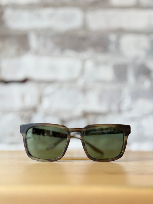 Hamilton x 000 Sunglasses - Matte Cognac / Vintage Green - DUNE + SALT