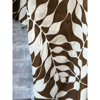 Hartford Women's Ralli Woven Dress - Raw White/Brown Dark Slate Gray