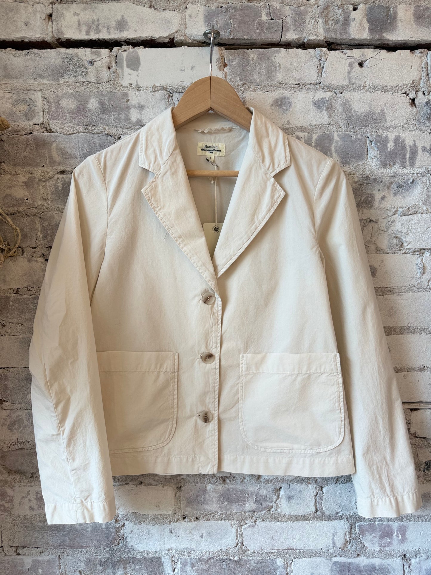 Vizir Woven Jacket - Stone - DUNE + SALT