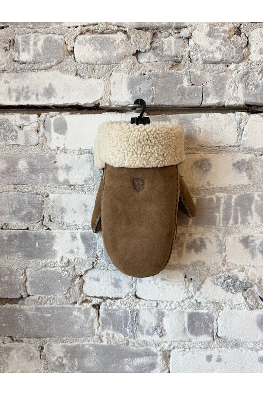 Sheepskin Mitt - Beige