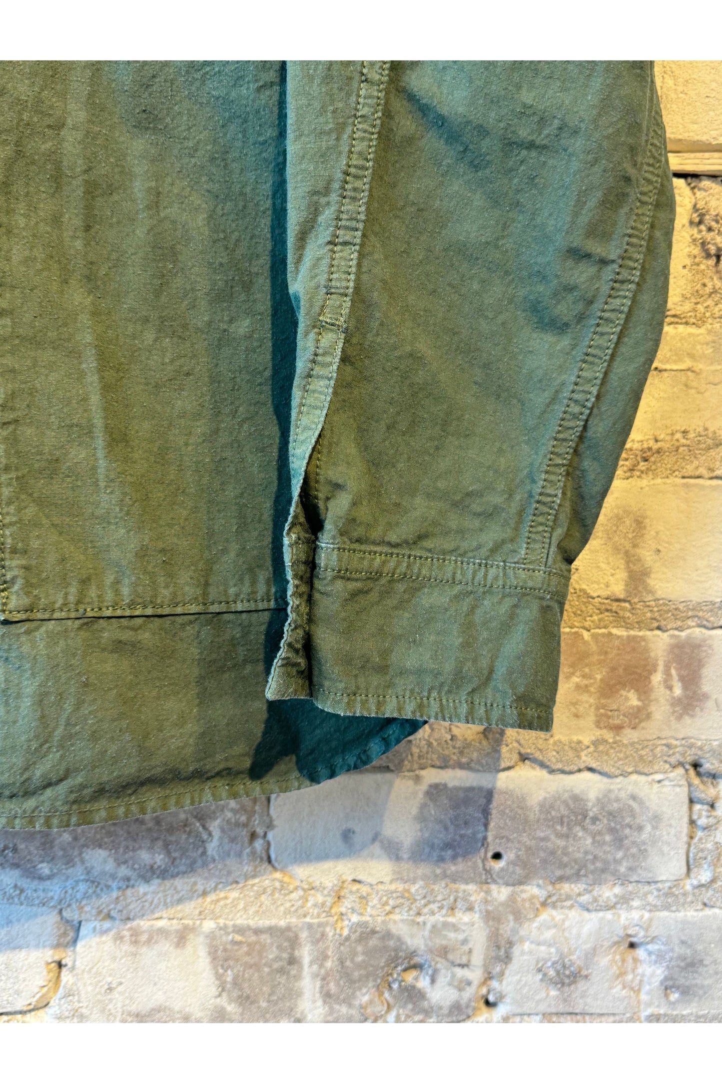 High Density CO/HEMP Shirt Jacket - Olive - DUNE + SALT