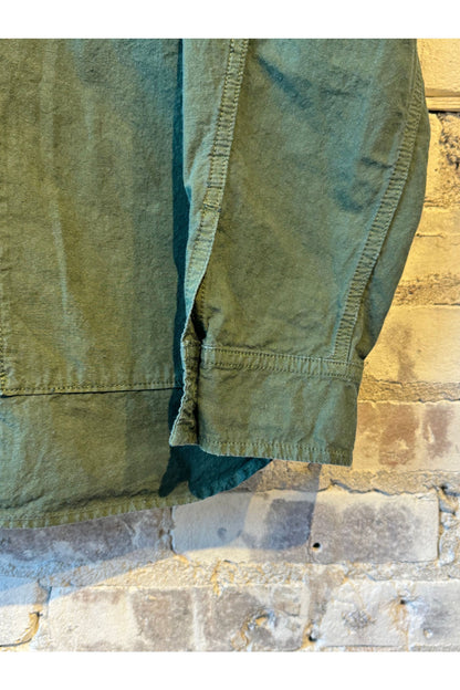 High Density CO/HEMP Shirt Jacket - Olive - DUNE + SALT