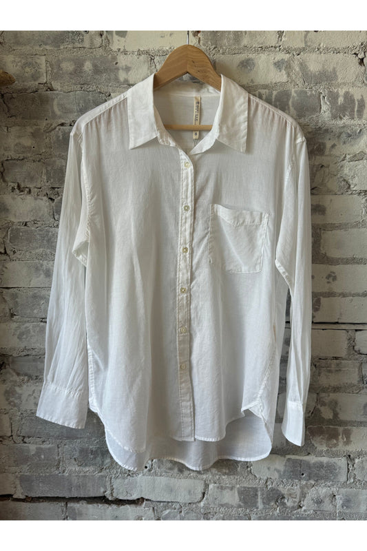 Airy Shirt - White - DUNE + SALT