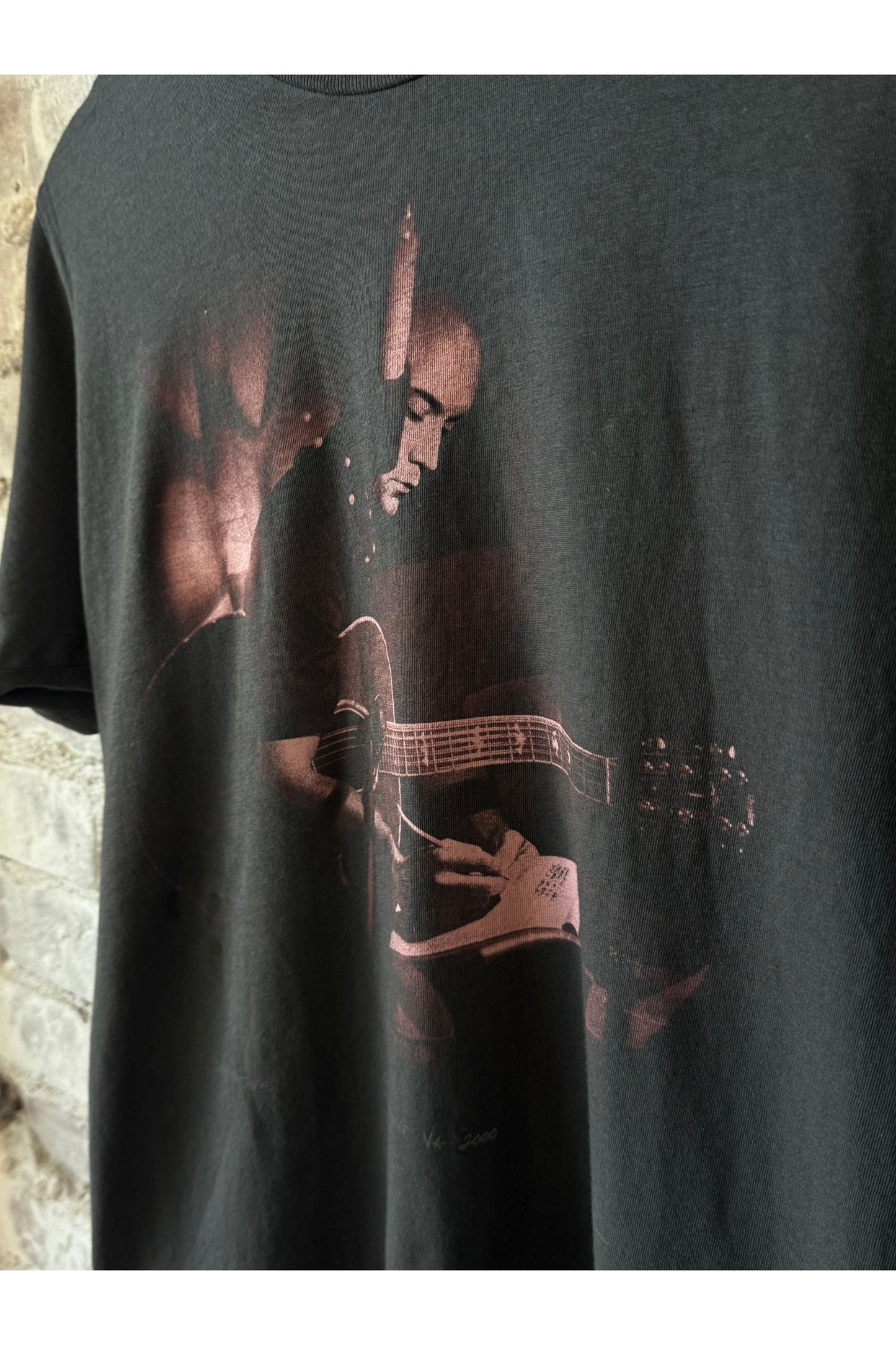 "Dave Matthews Rose" Women's Tee - Faded Black - DUNE + SALT