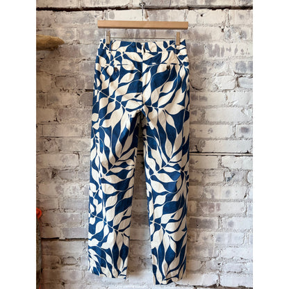 Hartford Women's Perf Woven Pant - Raw White/Blue Gray