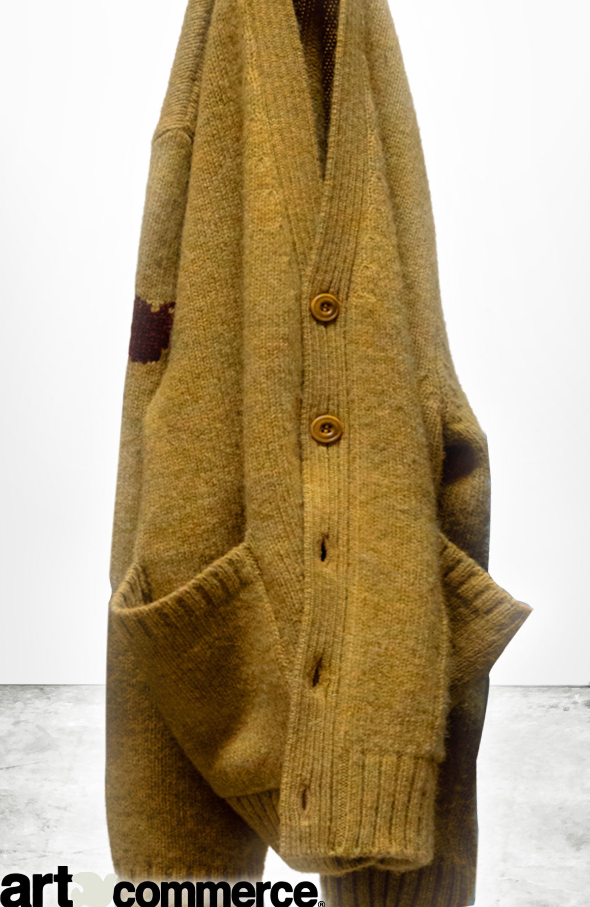 Freecity SUPERYUMM NORWEGIAN WOOL POCKET CARDIGAN - Norwegian Golden White Smoke