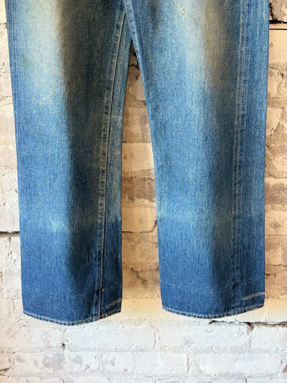 Unisex 13.5oz Selvedge Denim Straight Cut - Dark Engineer - DUNE + SALT