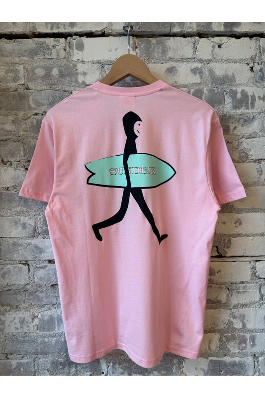 Wetsuit Printed T-Shirt - Quartz Pink - DUNE + SALT