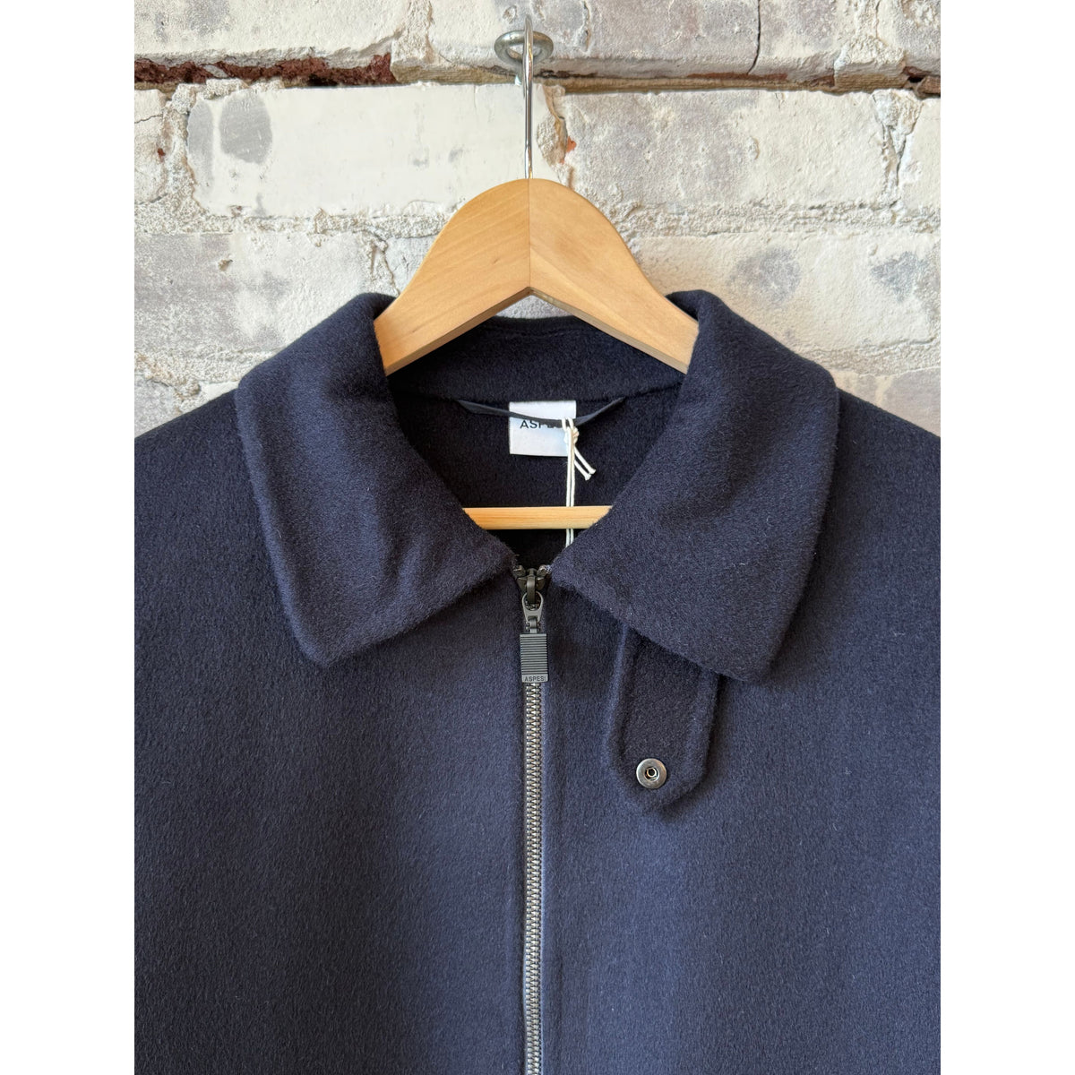 Aspesi Lighting Bomber Jacket - Blue Dark Slate Gray
