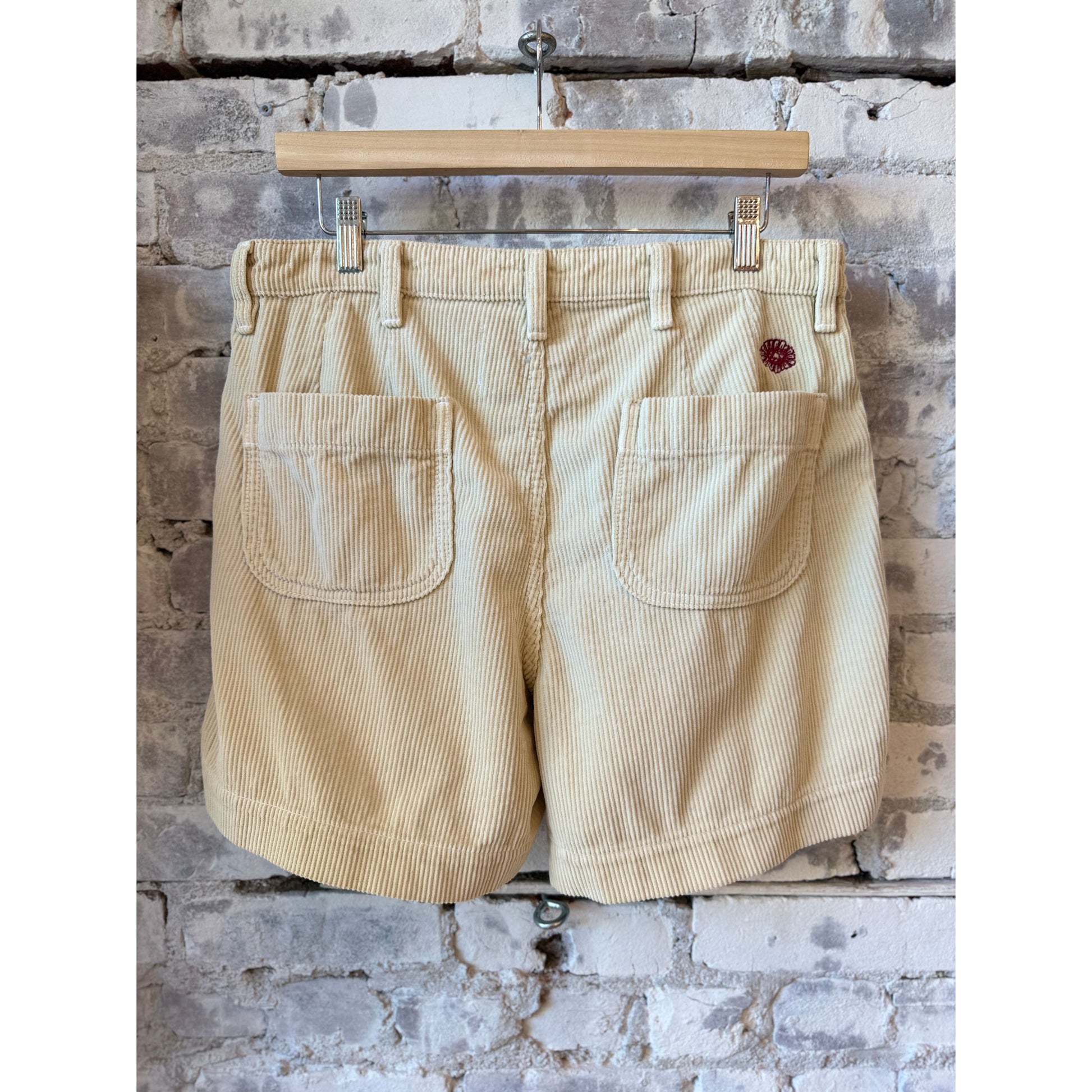 MONOSTERO Cord Surf Short - Kiwi Gray