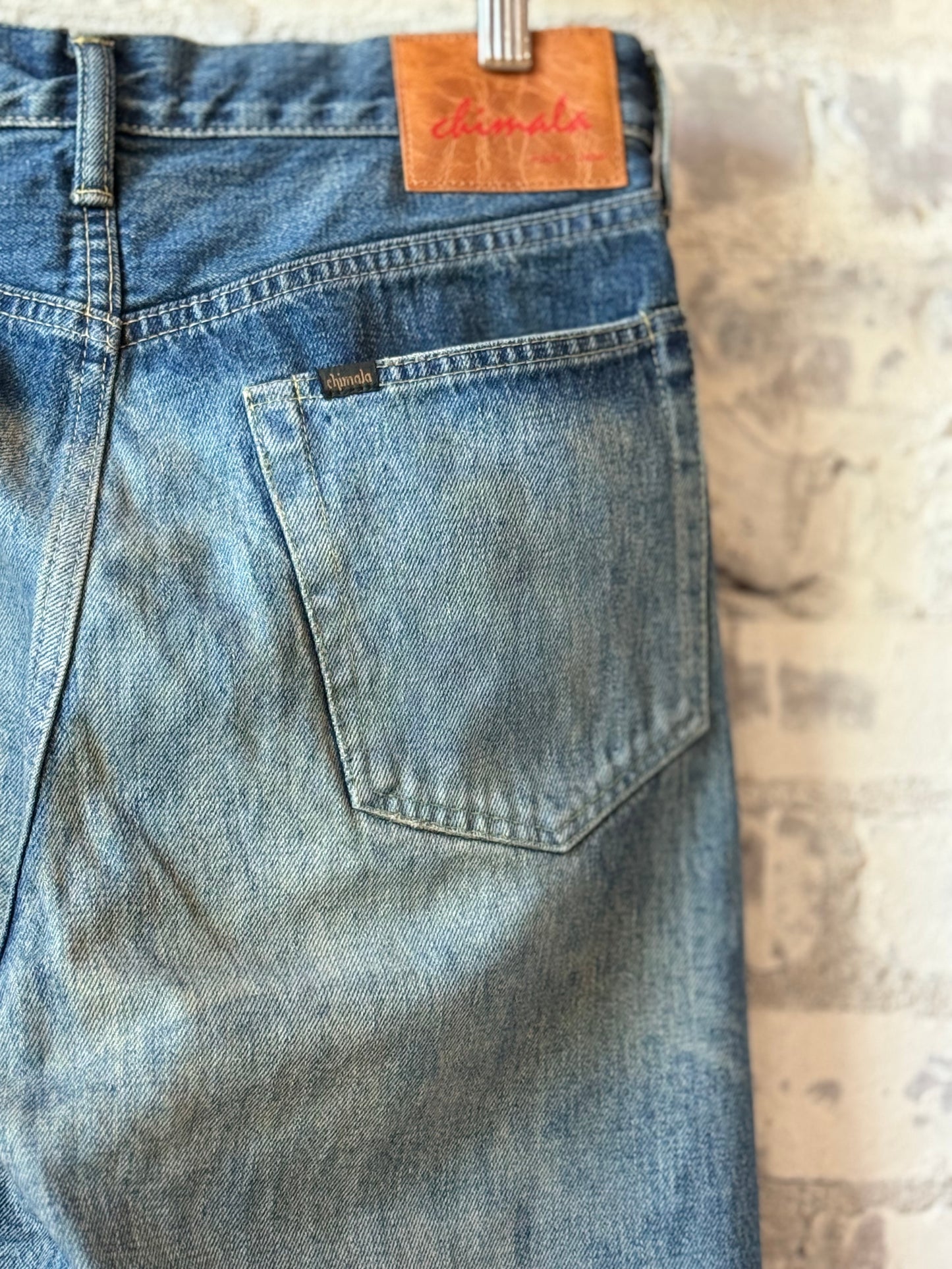 Unisex 13.5oz Selvedge Denim Straight Cut - Dark Engineer - DUNE + SALT