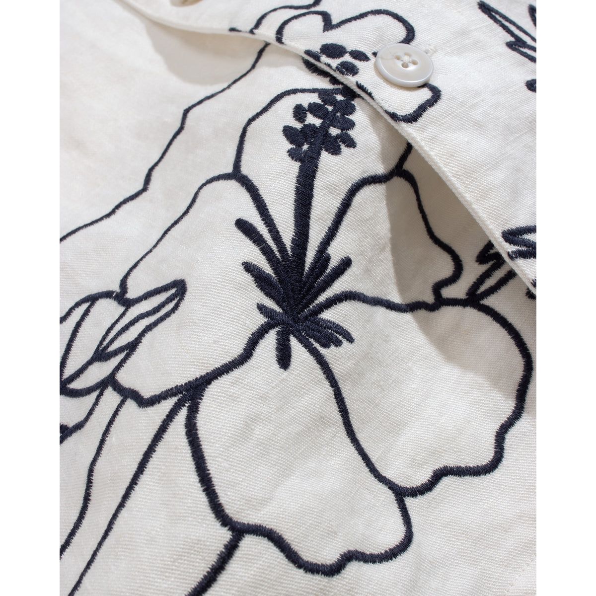 Veloso Landscape Shirt - White - DUNE + SALT