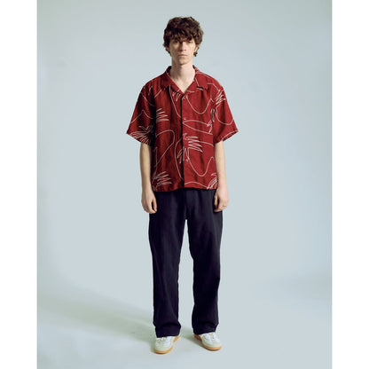Veloso Palms Shirt - Red - DUNE + SALT