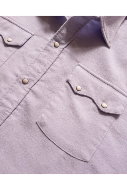 Moleskin Snap Shirt - Alpenglow - DUNE + SALT
