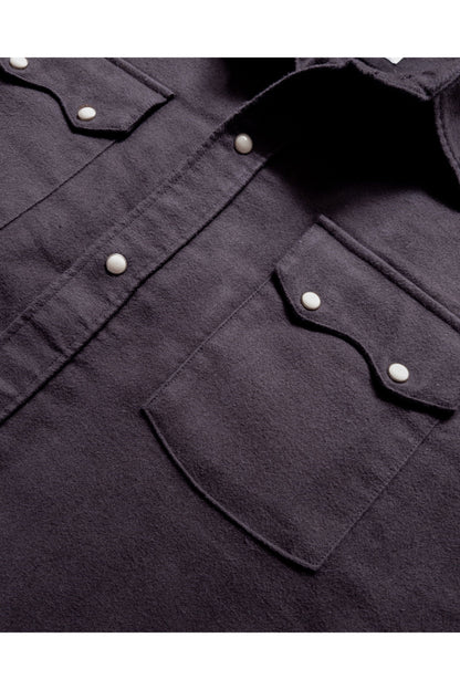 Moleskin Snap Shirt - Night Sky - DUNE + SALT