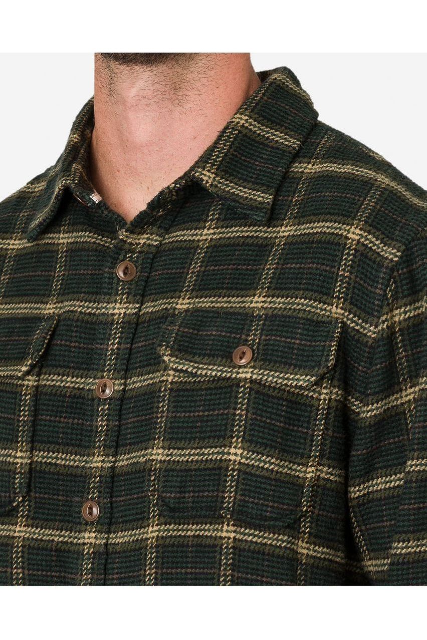 Utility Flannel - Forest Hound - DUNE + SALT