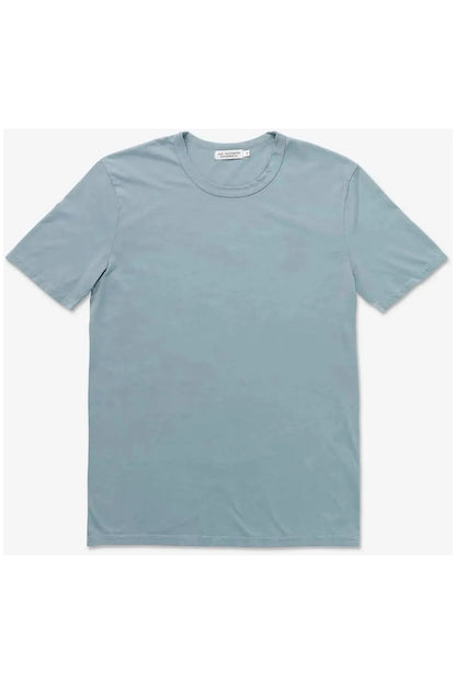 Supima SS Crewneck Tee - Horizon Blue - DUNE + SALT