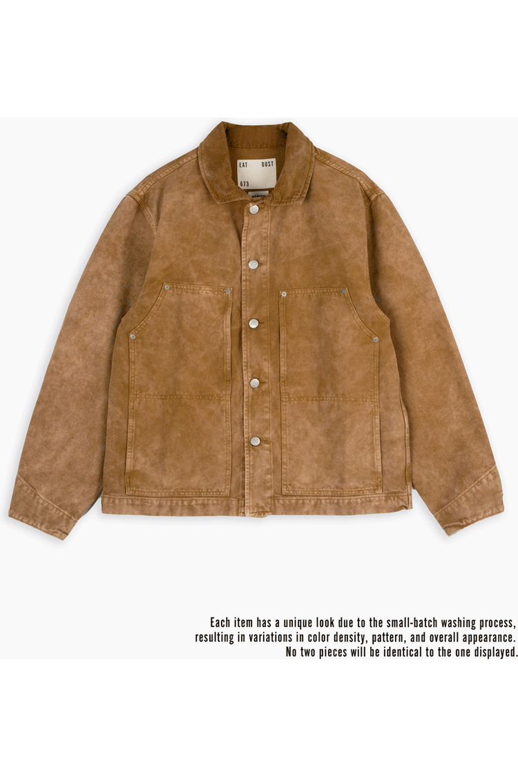 Arizona Canvas Jacket - Almond - DUNE + SALT