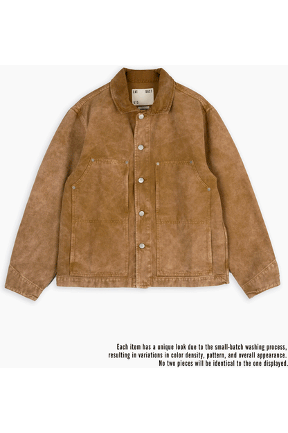 Arizona Canvas Jacket - Almond - DUNE + SALT