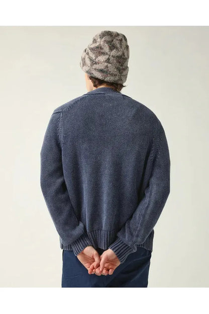 Acid Wash Cardigan - Midnight - DUNE + SALT