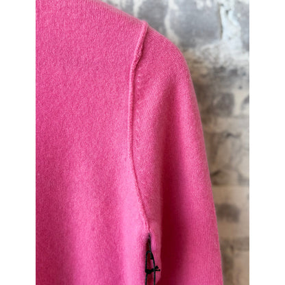Royal All-Thumbs Cashmere Cardi - Bubblegum - DUNE + SALT