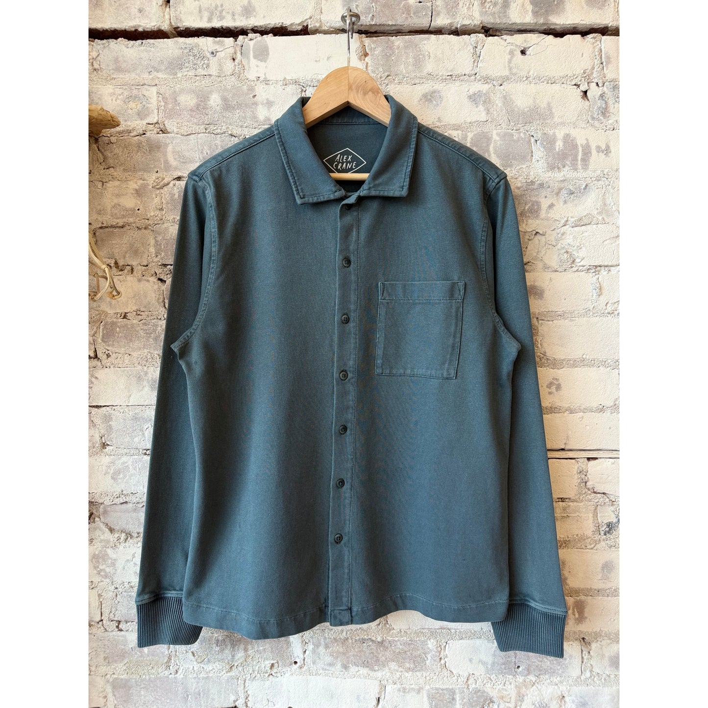Caza Knit Shirt - Lake - DUNE + SALT