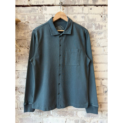 Caza Knit Shirt - Lake - DUNE + SALT