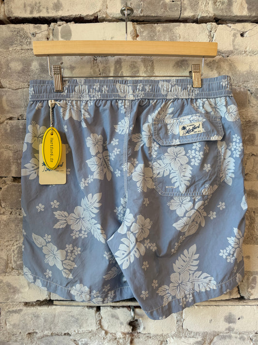 Nylon Woven Swimshort - Bleach Blue
