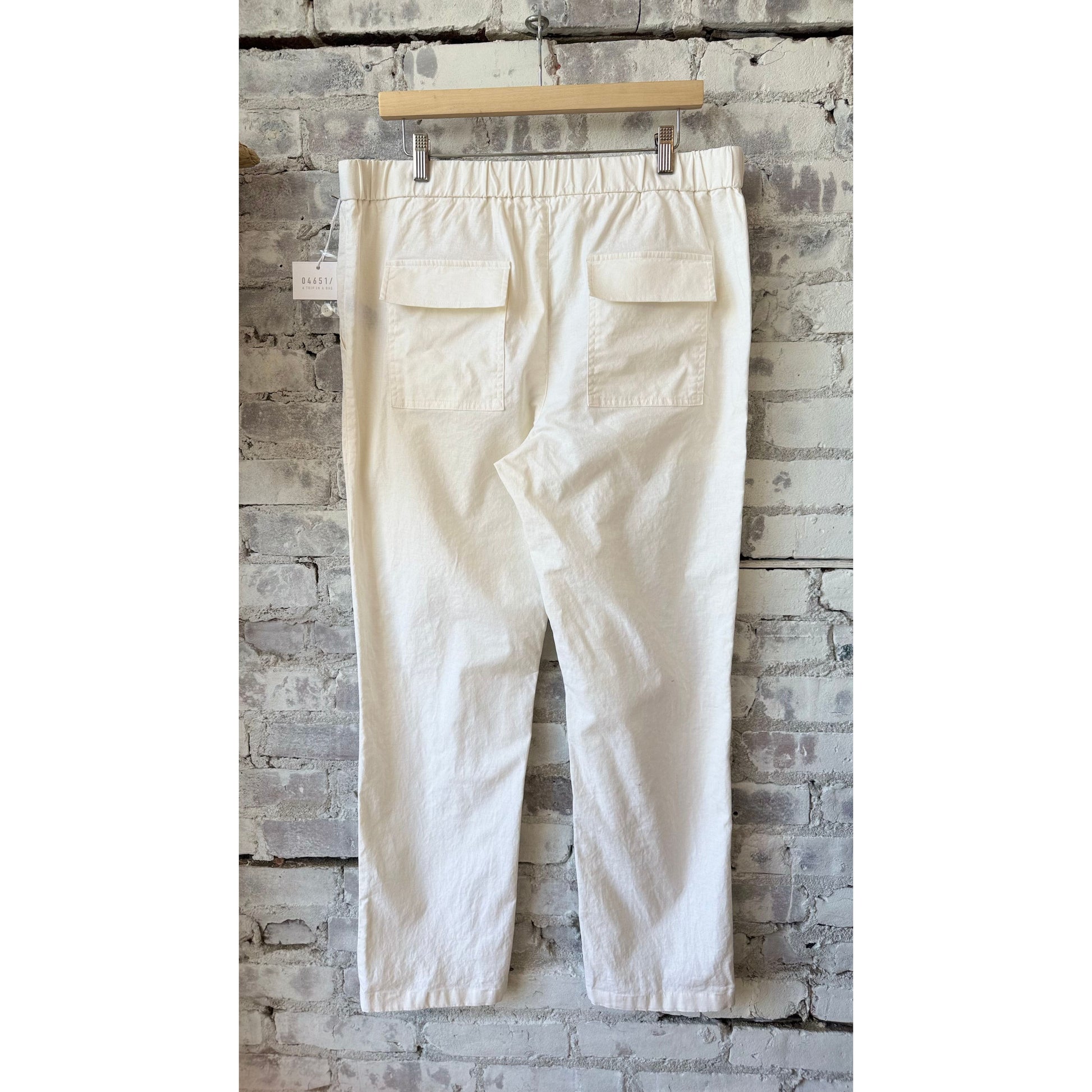 Lico Workwear Pant - White - DUNE + SALT